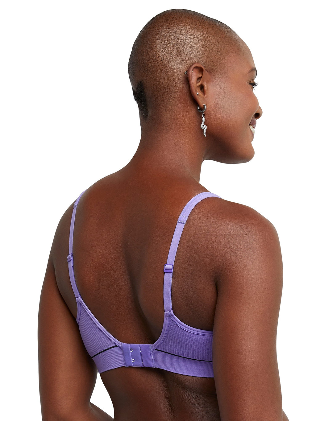 Originals Women'S Contour Wireless Seamless Rib Bralette, Comfortflex Fit, Style MHB004